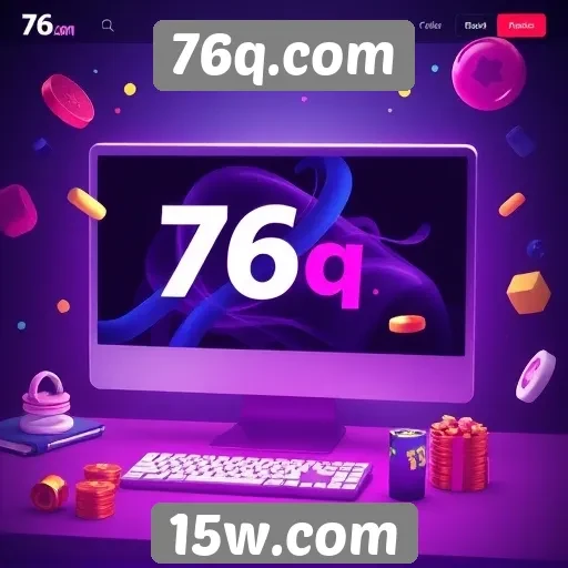 Exploração da interface do site 76q.com